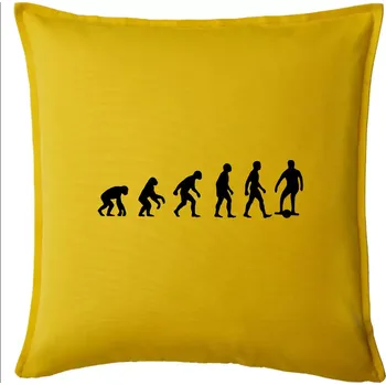 Polštář Evoluce onewheel - Polštář 50x50 - 50x50 - Pouze potah ( Žlutá )