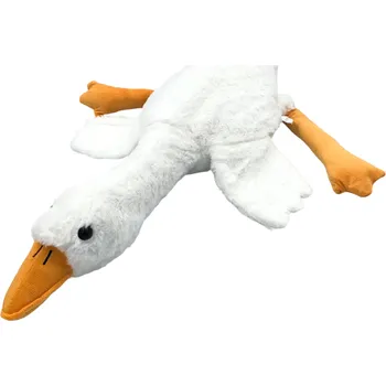 plyšák Plyšová husa 130 cm, bílá