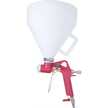 Stříkací pistole PNEUMATICKÁ PISTOLE NA OMÍTKY 6L STŘÍKACÍ MALOVÁNÍ ZDÍ