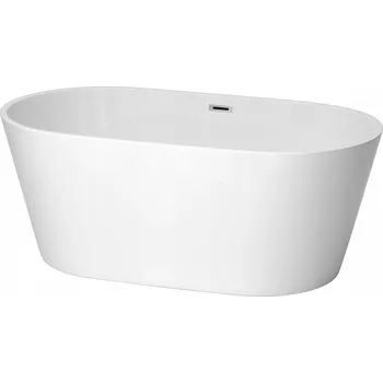 Vana VOLNĚ STOJÍCÍ OVÁLNÁ VANA 150x75 AKRYLÁTOVÁ NA NOŽIČKÁCH SAMOSTATNĚ STOJÍCÍ 150