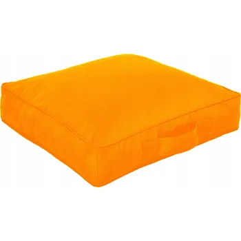 Taburet Kvadratický polštář PLUSZOVÝ taburet křeslo PERLOVÁ