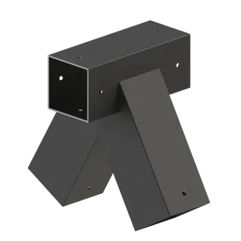 Příslušenství k houpačce Rohová spojka na houpačku pro hranol 80x80mm, pozinkovaná ocel