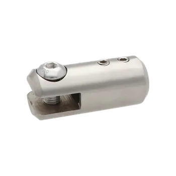 Zábradlí Spodek držáku madla na vypalované sloupy, brus AISI304