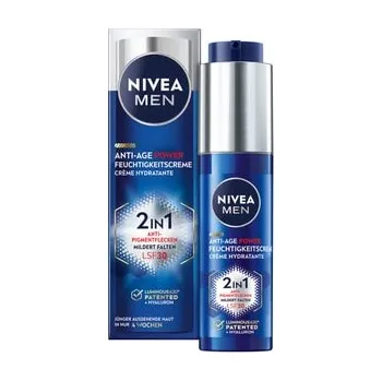 Make-up NIVEA MEN Anti-Age Hyaluron 2in1 power moisturizer Krém na pleť
