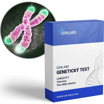 Diagnostický test GENLABS 1x Telotest měření délky telomer