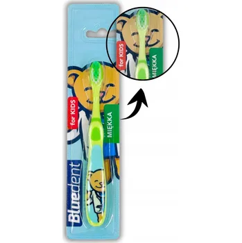 Zubní kartáček Měkký zubní kartáček pro děti Bluedent