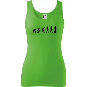 Dámské tričko Evoluce Nordic walking - Dámské tílko - 2XL ( Apple Green )