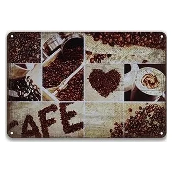 Obraz Plechová cedule Coffee