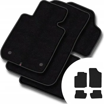 autokoberec Velurové autokoberce Motos 4 ks