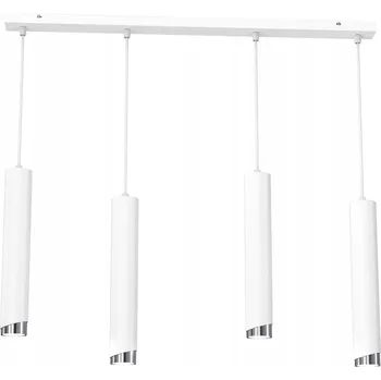 ZÁVĚSNÉ STROPNÍ SVÍTIDLO TUBUSY KOVOVÉ GU10 LOFT SPOT BÍLÉ SOPEL