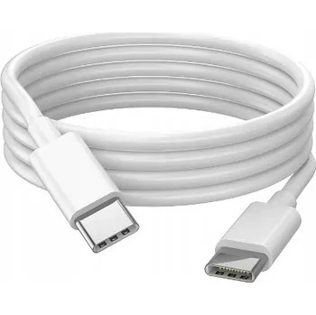 Datový kabel Kabel PHONE LOVE USB typ C - USB typ C 1 m bílý