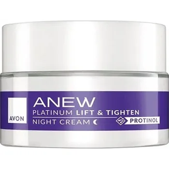 Pleťový krém Noční liftingový krém ANEW PLATINUM S PROTINOLEM - minibalení 15ml