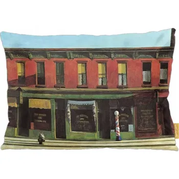 Polštář Polštář Ranní neděle Edwarda Hoppera