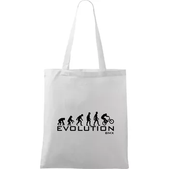 Evoluce BMX - Taška bavlněná - 42 x 38 cm ( Bílá )