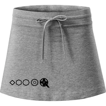 Dámská sukně Evoluce pedály - Sportovní sukně - two in one - XL ( Tmavě šedý melír )