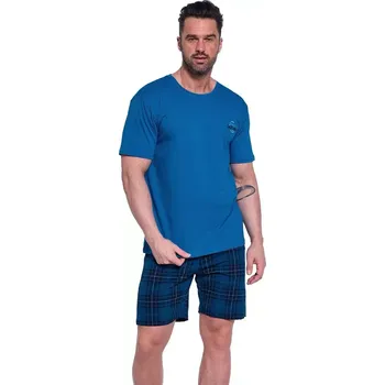Pánské pyžamo Pánské pyžamo Cornette 326/186 Modrá M