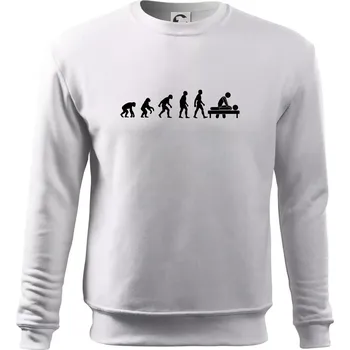 Pánská mikina Evoluce masáž - Mikina Essential pánská - XL ( Bílá )