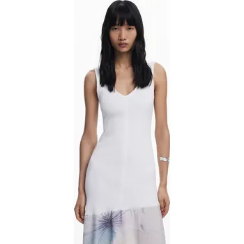 Dámské šaty Dámské zimní šaty DESIGUAL 25WWVK38 1000 VEST DITA Velikost: XS