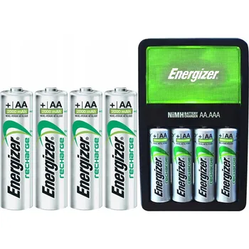 NABÍJEČKA BATERIÍ AKUMULÁTORŮ AA R6 AAA R3 + 8x AKUMULÁTORY SKLEP FANEO