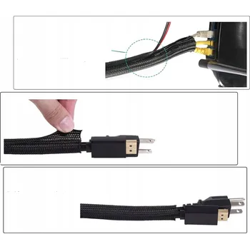 Bezpečnostní kamera Profesionální sada pro organizaci kabelů