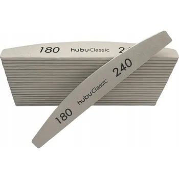 Přípravek na nehty Pilník na nehty HUBU BOAT STANDARD 180/240, 10 ks