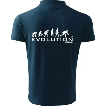 Pánská košile Evolution Bowl - Polokošile pánská Pique Polo 203 - S ( Námořní modrá (velmi tmavá - téměř černá) )
