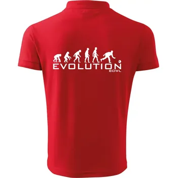 Pánská košile Evolution Bowl - Polokošile pánská Pique Polo 203 - 3XL ( Červená )