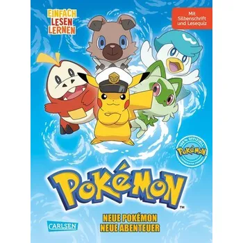 První čtění Pokémon Erstlesebuch: Neue Pokémon, neue Abenteuer - Bieber, Oliver