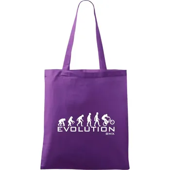 Evoluce BMX - Taška bavlněná - 42 x 38 cm ( Fialová )
