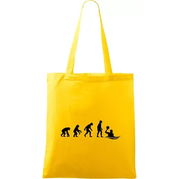 Nákupní taška Evoluce Vodní pólo - Taška bavlněná - 42 x 38 cm ( Žlutá )