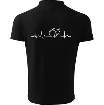 Pánská košile EKG zelenina - Polokošile pánská Pique Polo 203 - 3XL ( Černá )