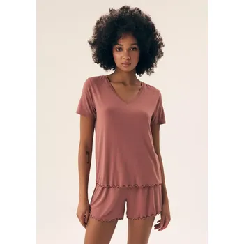 Dámské pyžamo Dámské pyžamo Henderson 43022 Starorůžová1 M