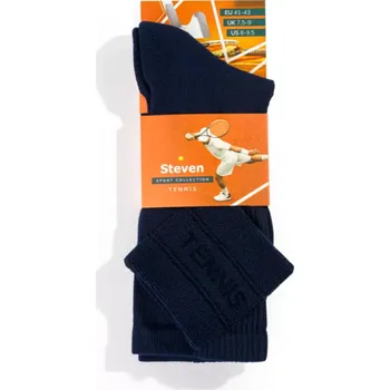 Pánské termo ponožky TENISOVÉ PONOŽKY 019 tmavě modrá 44-46