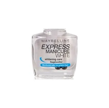 Přípravek na tvář Maybelline Express Manicure White Základní lak na nehty