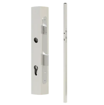 Zábradlí Profil 40 x 40 x 1,5 x 1500 mm se zapuštěným zámkem, rozteč 90 mm, pozinkovaný