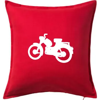 Polštář Pařez - Polštář 50x50 - 50x50 - Pouze potah ( Červená )