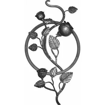 Zábradlí Kovářský ornament H 500 x L 280mm,250m