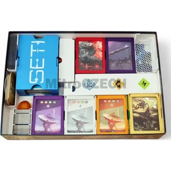 Příslušenství k deskovým hrám MitroCZECH Custom 3D insert SETI: Pátrání po mimozemské inteligenci - Mitroczech