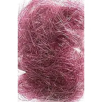 Vánoční dekorace Lameta vánoční 17 g vlasy růžové