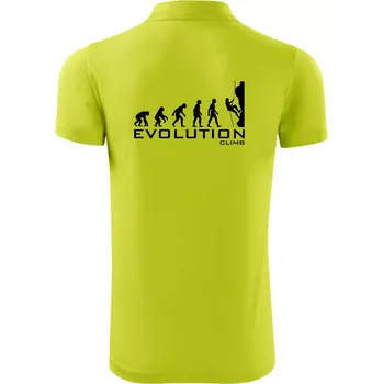 Pánská košile Evolution Climb - Polokošile Victory sportovní (dresovina) - 2XL ( Limetková )
