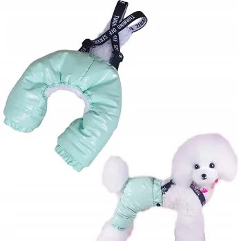 Obleček pro psa Zateplené kalhoty pro psa s kšandami HANK XL