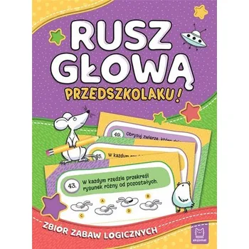 Cizojazyčná kniha Rusz głową, przedszkolaku! Zbiór zabaw logicznych - Beata Karlik