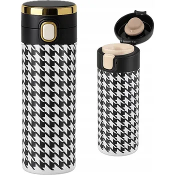 Termohrnek TERMOHRNEK 350ml cestovní termoska Sport Oldman lahev na pití víčkem s pepito vzorem