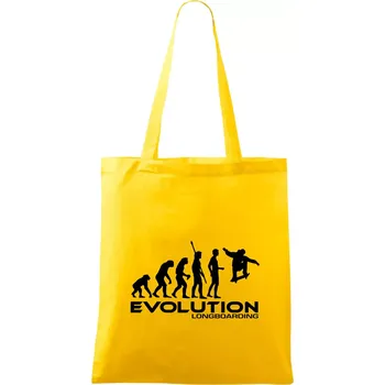 Evoluce longboard jump - Taška bavlněná - 42 x 38 cm ( Žlutá )