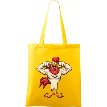 Svalnatý kohout - Taška bavlněná - 42 x 38 cm ( Žlutá )