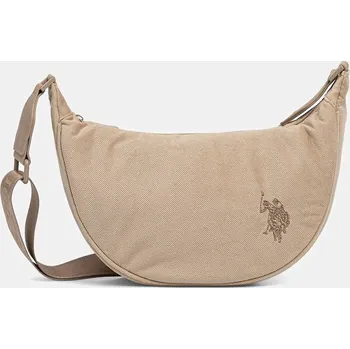 Kabelka Kabelka U.S. Polo Assn. Benton béžová barva, BEUBB8745WZC 80X, vel. ONE SIZE
