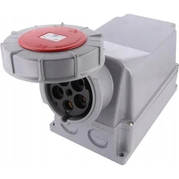 Elektrická zásuvka Hermetická Elektrická Zásuvka Pce , šedá