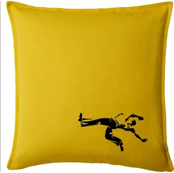 Polštář Capoeira velký - Polštář 50x50 - 50x50 - Pouze potah ( Žlutá )