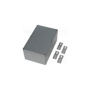 Rozvaděč Kryt univerzální X 120mm Y 188mm Z 78mm hliník šedá IP65