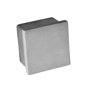 Zábradlí Ukončení na jekl (40x40x2.0mm), broušená nerez K320 / AISI304